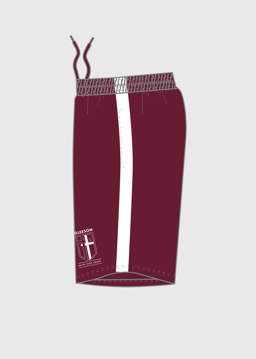 Youth - Soccer Shorts - Maroon