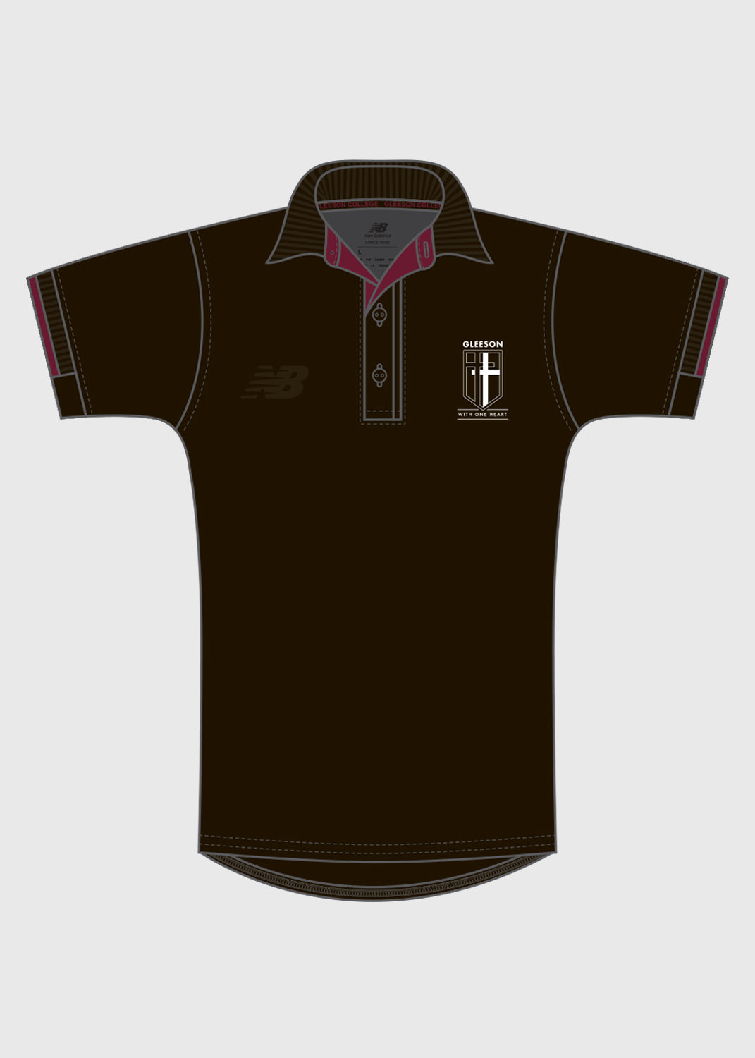 Male - Staff S/S Polo Shirt - Black