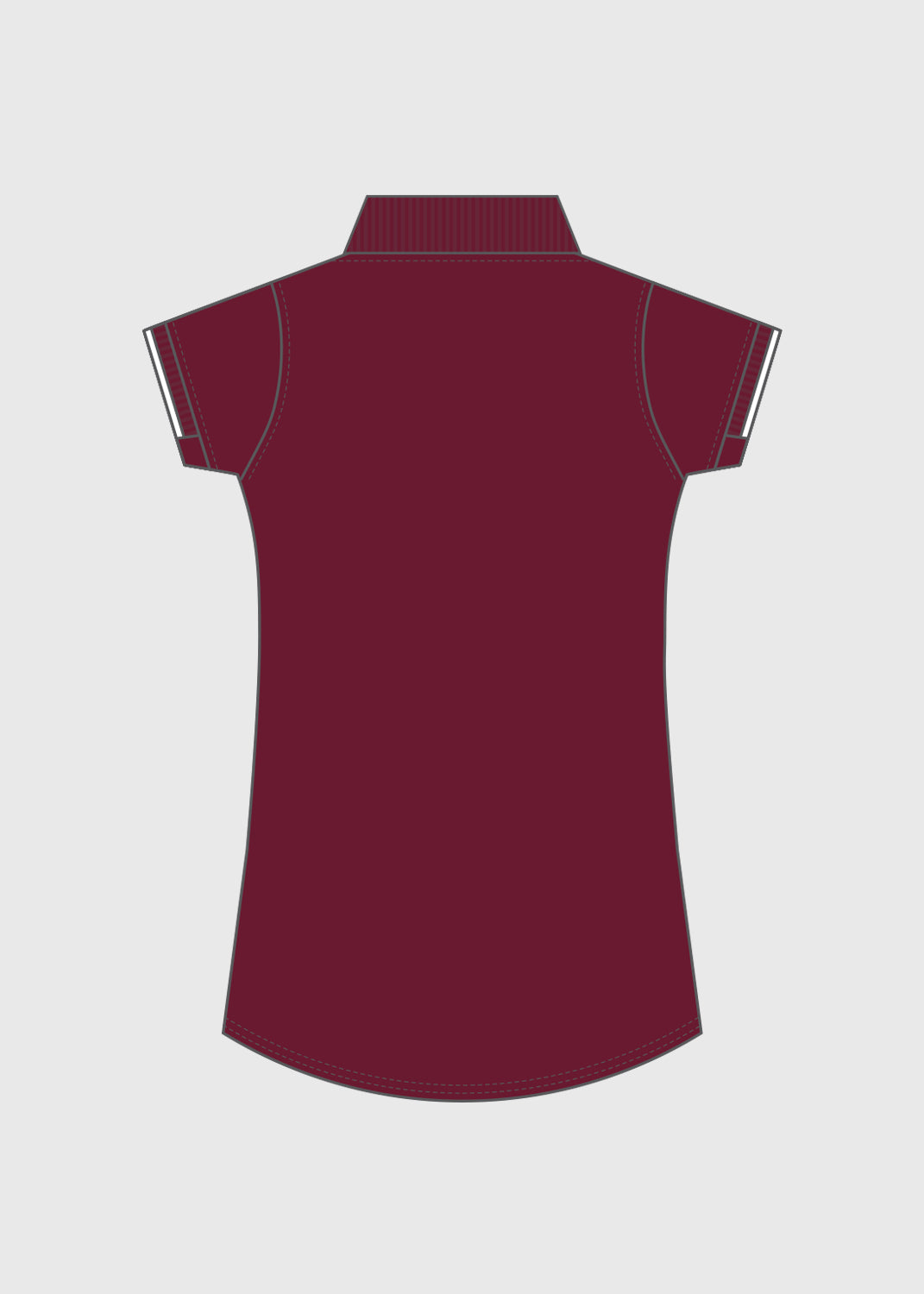 Ladies - Polo - Maroon