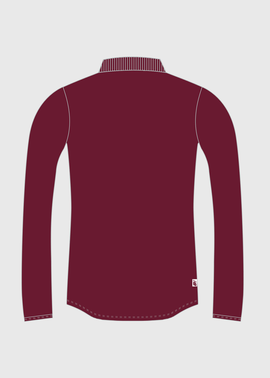 Ladies - Polo L/S - Maroon