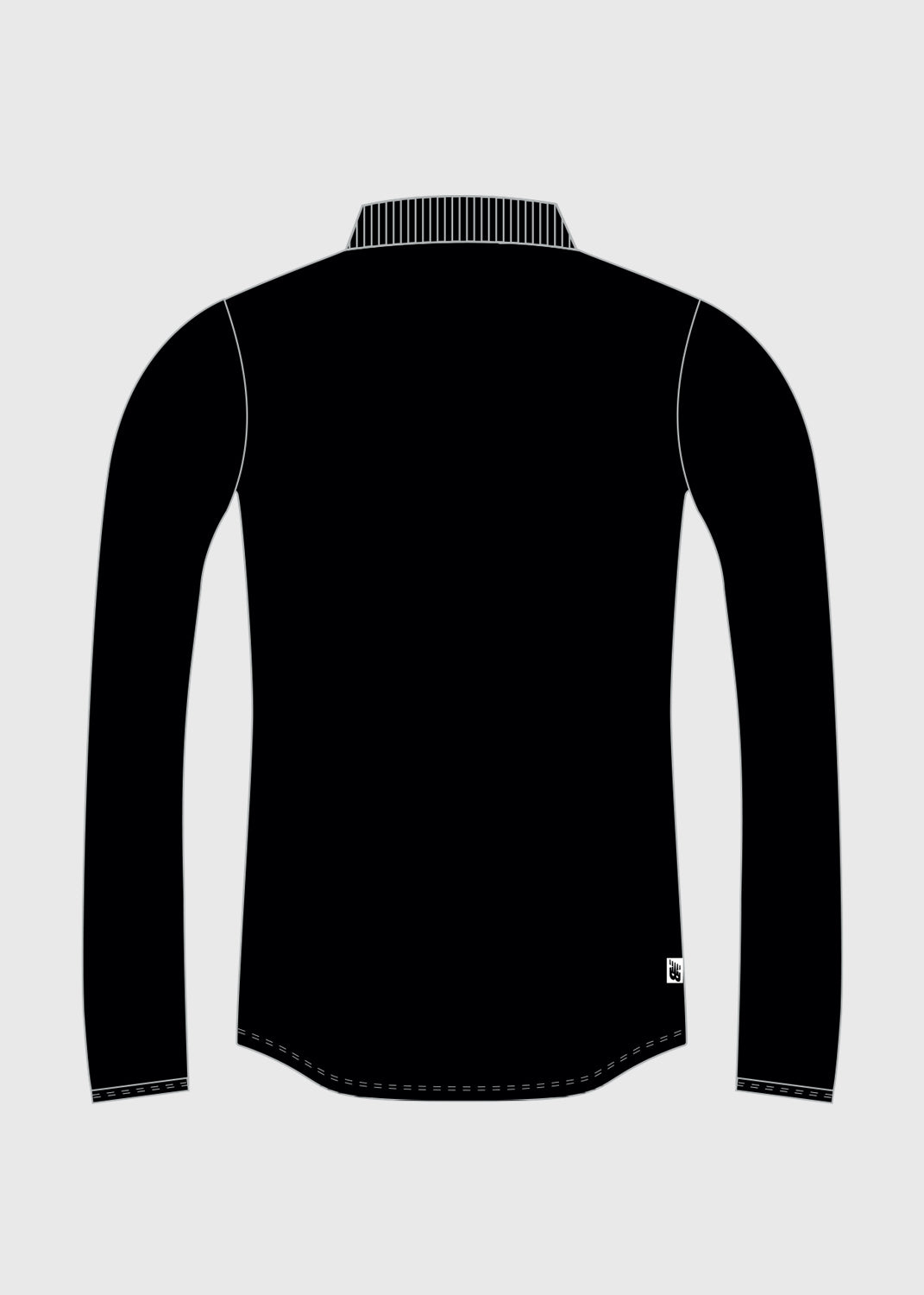 Ladies - Polo L/S - Black
