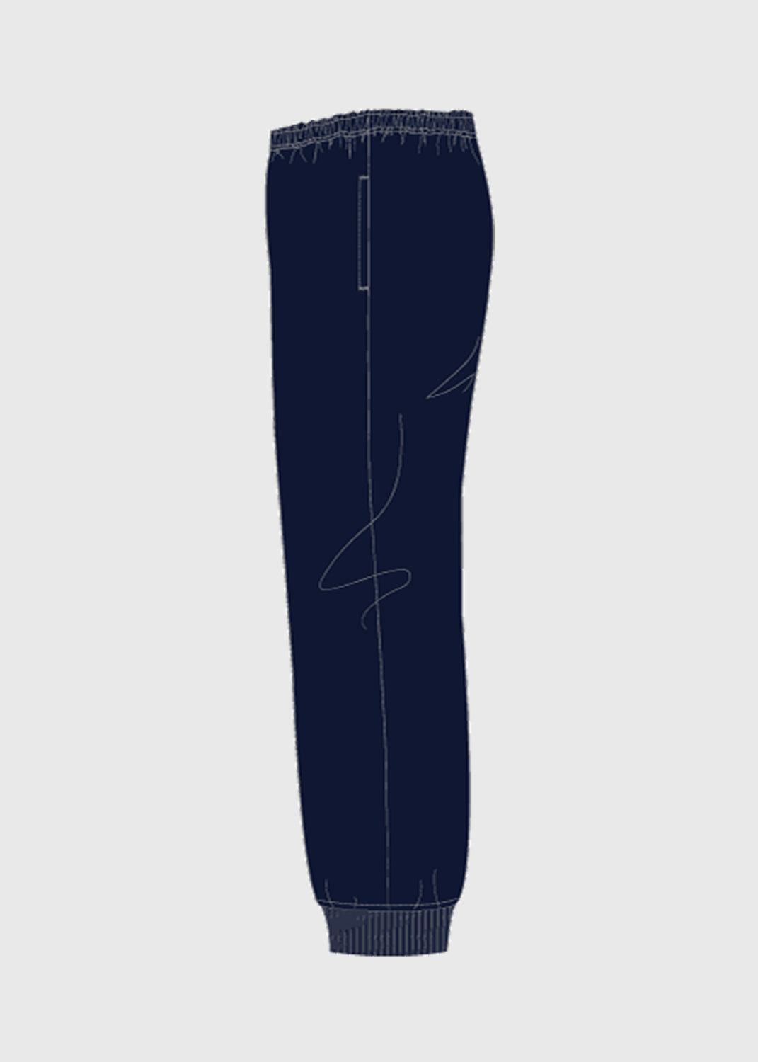 .edu Essentials Fleece Pants Cuff Hem- Ink Navy