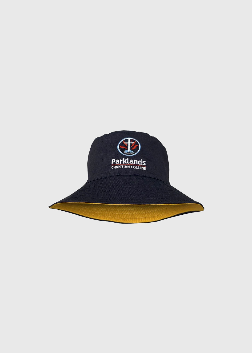 Hat Bucket Ink Navy/Gold Reversible