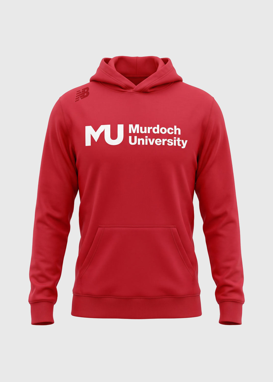 Ladies - Hoodie - Large Logo - Red