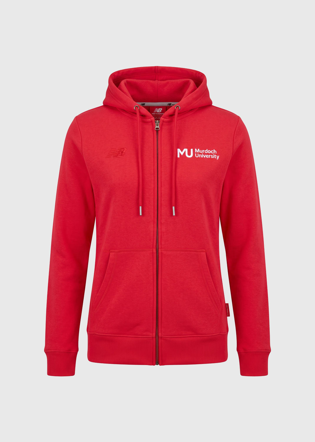 Ladies - Zip Hoodie - Red