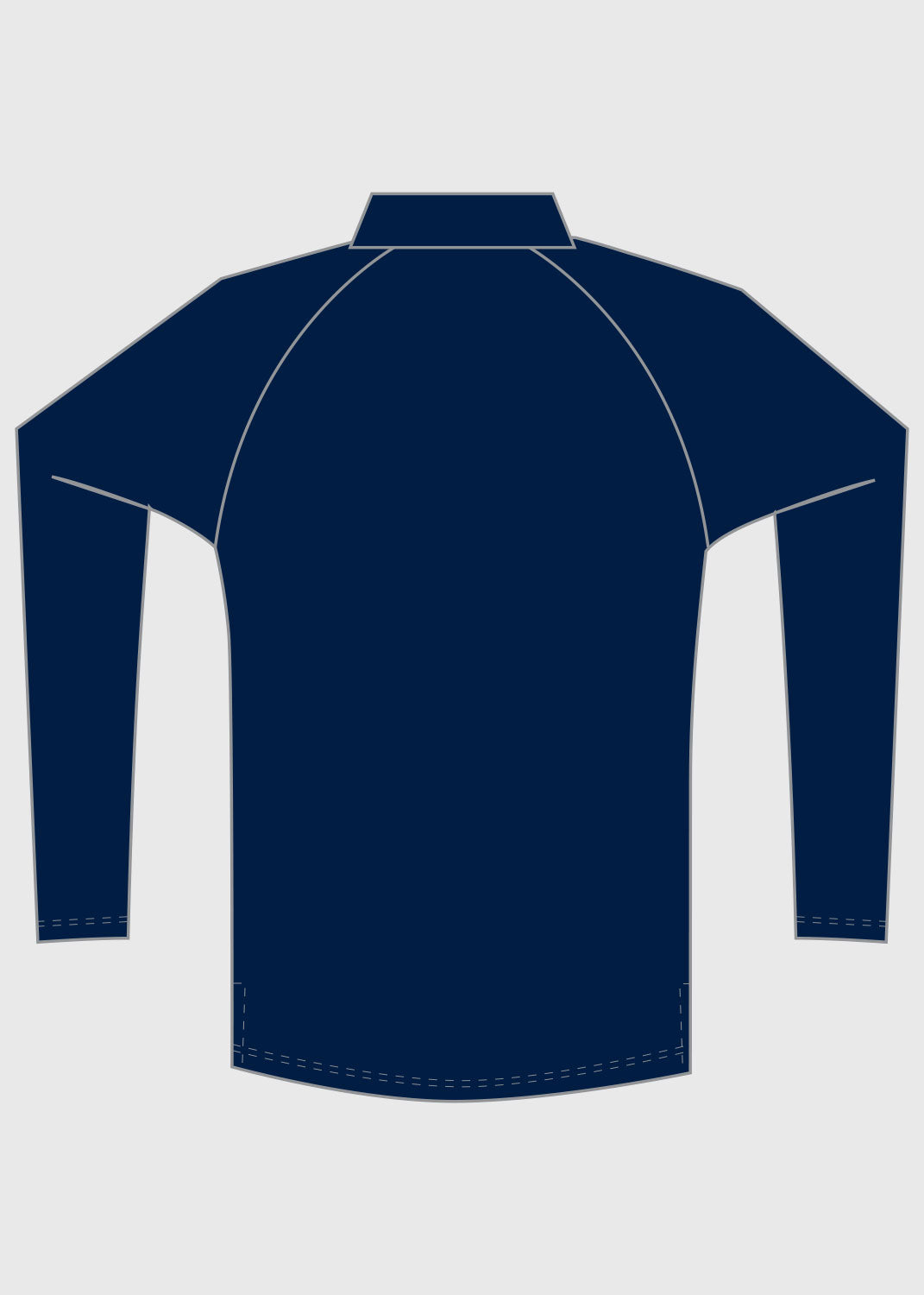 Male - Match L/S Polo - Navy