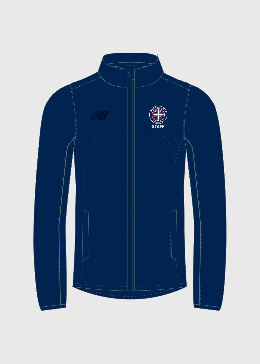 Male - Essential Shell Jacket - Navy