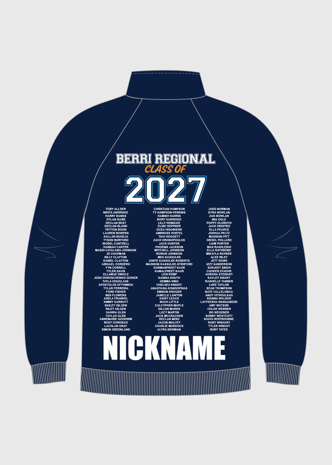 Unisex - 2027 Seniors Jumper