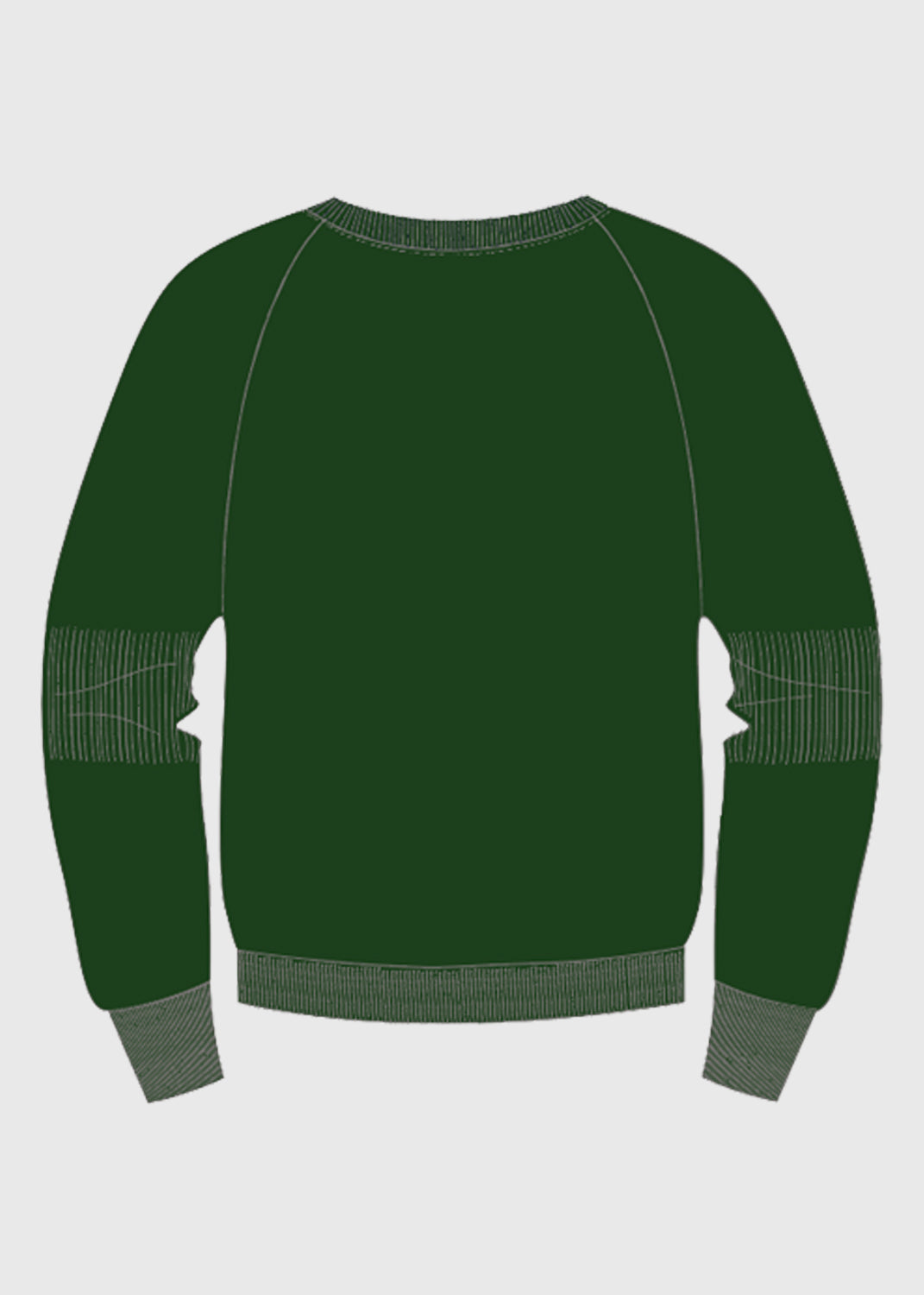 Jumper Fleecy Crew Neck Dark Bottle