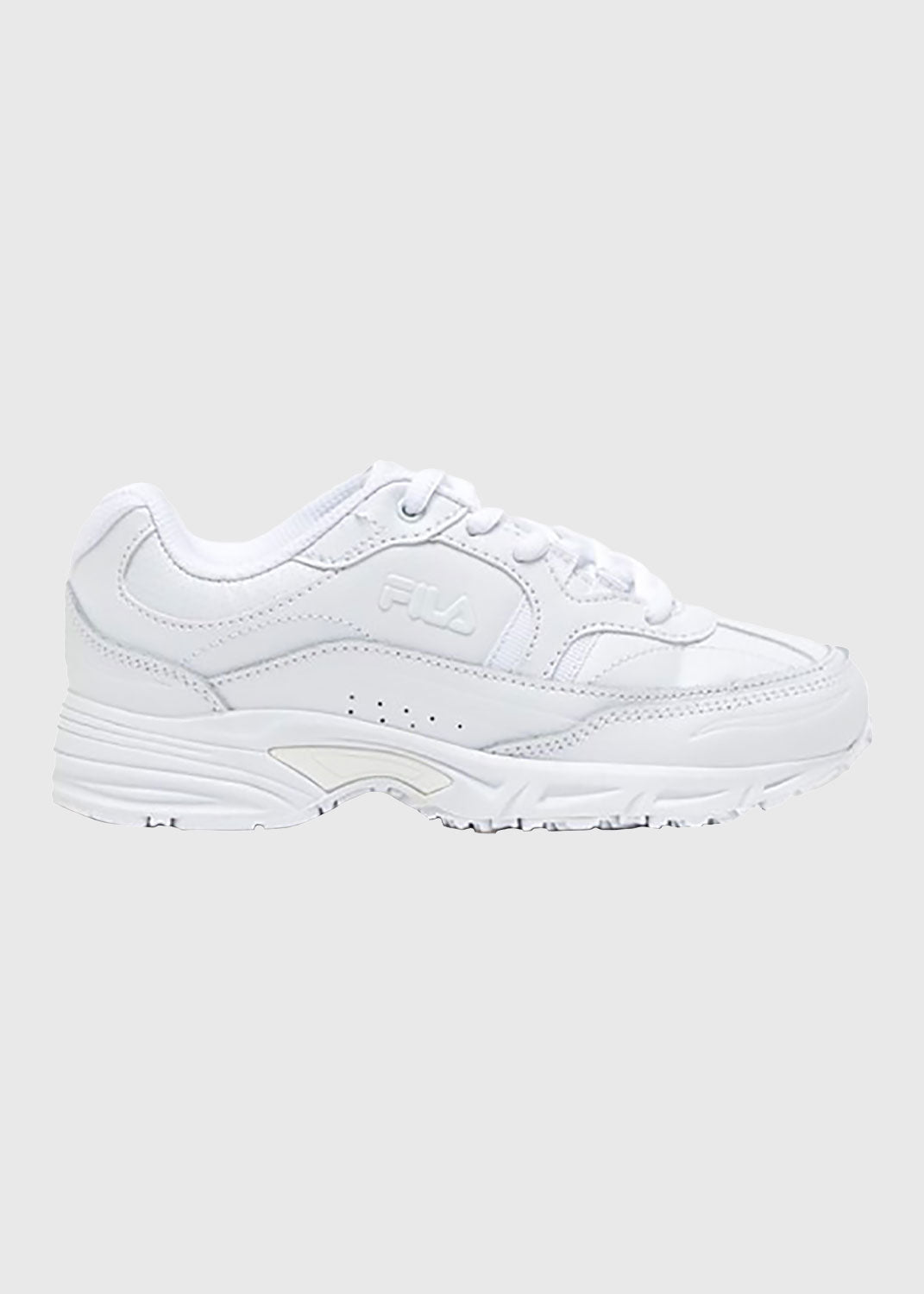 Youths Graduate Lace White Sz