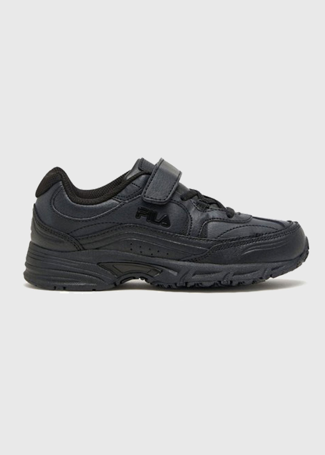 Youths Graduate Velcro Black Sz