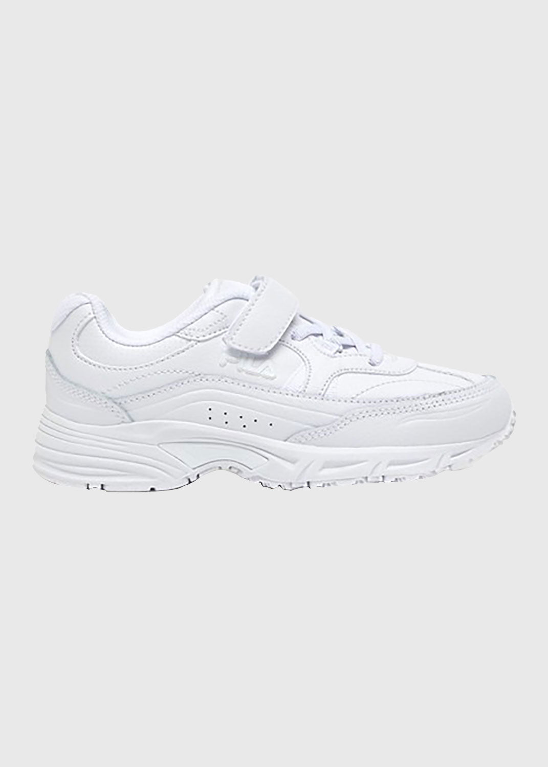 Youths Graduate Velcro White Sz