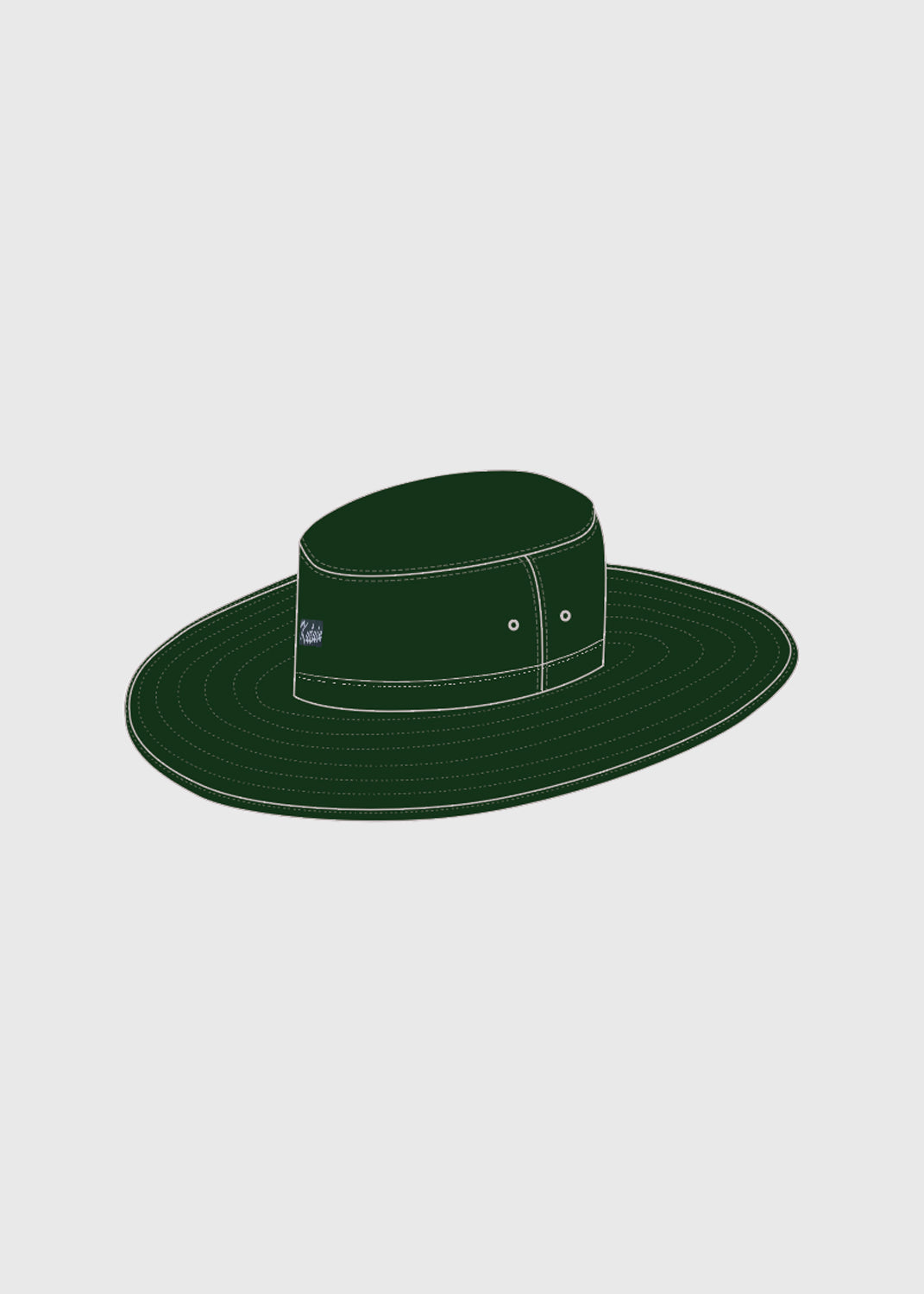 Hat Slouch Green