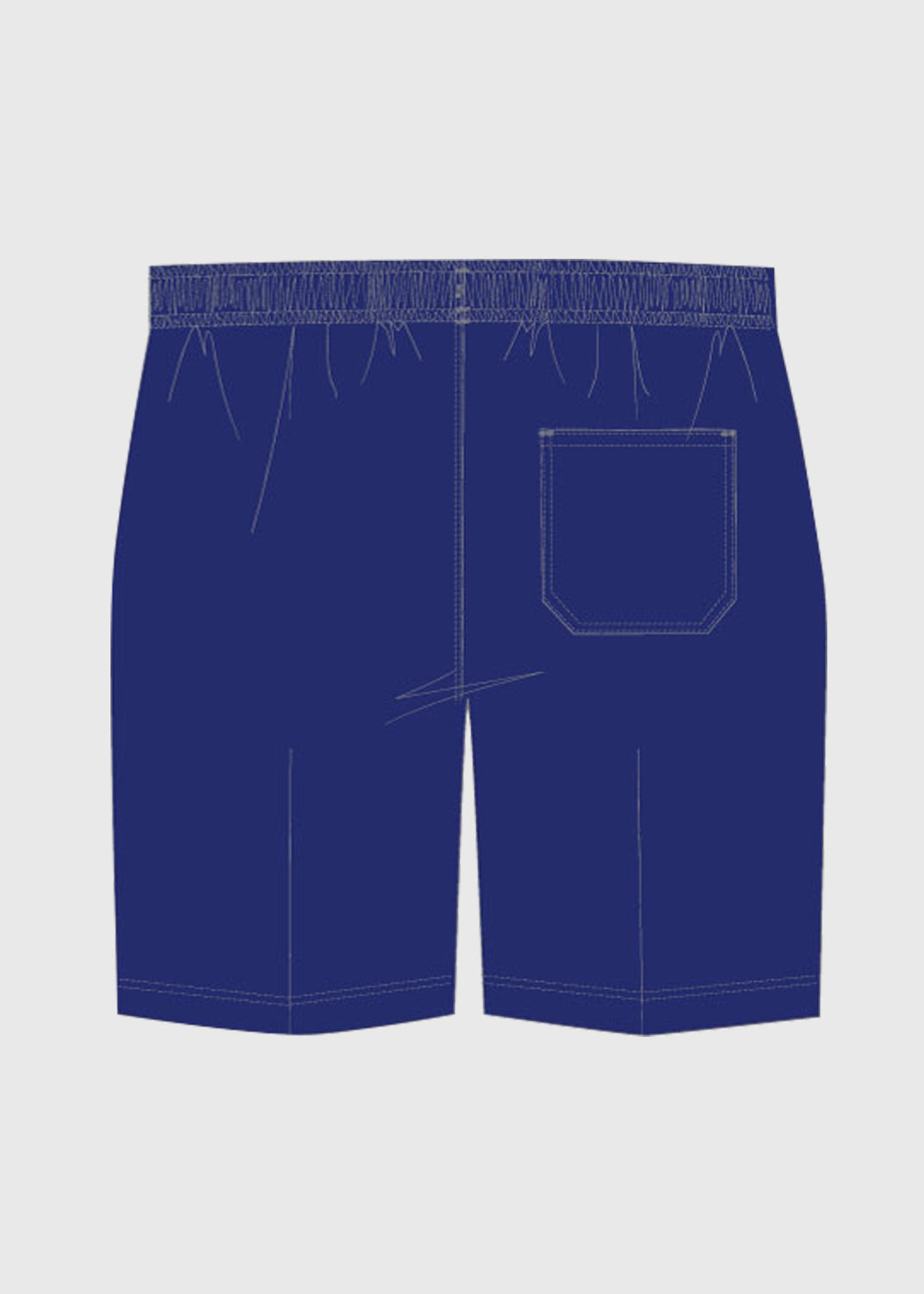 LWR Gabardine Shorts Navy