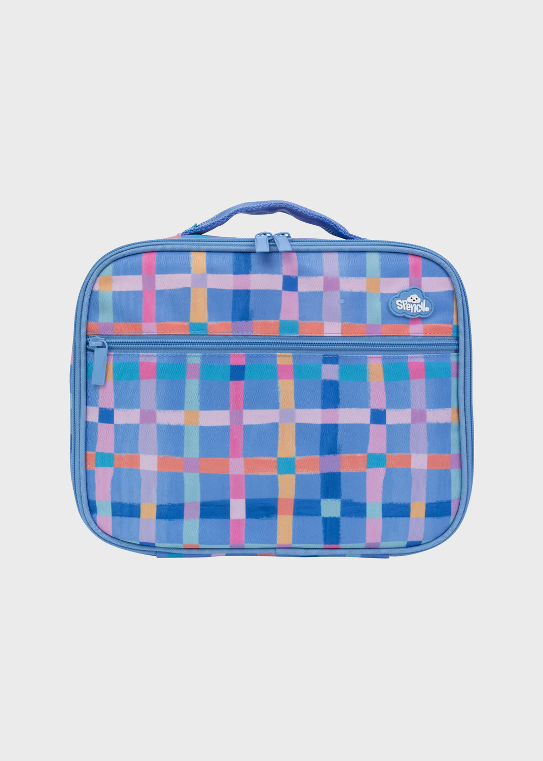 Big Cooler Lunch Bag - Pastel Plaid