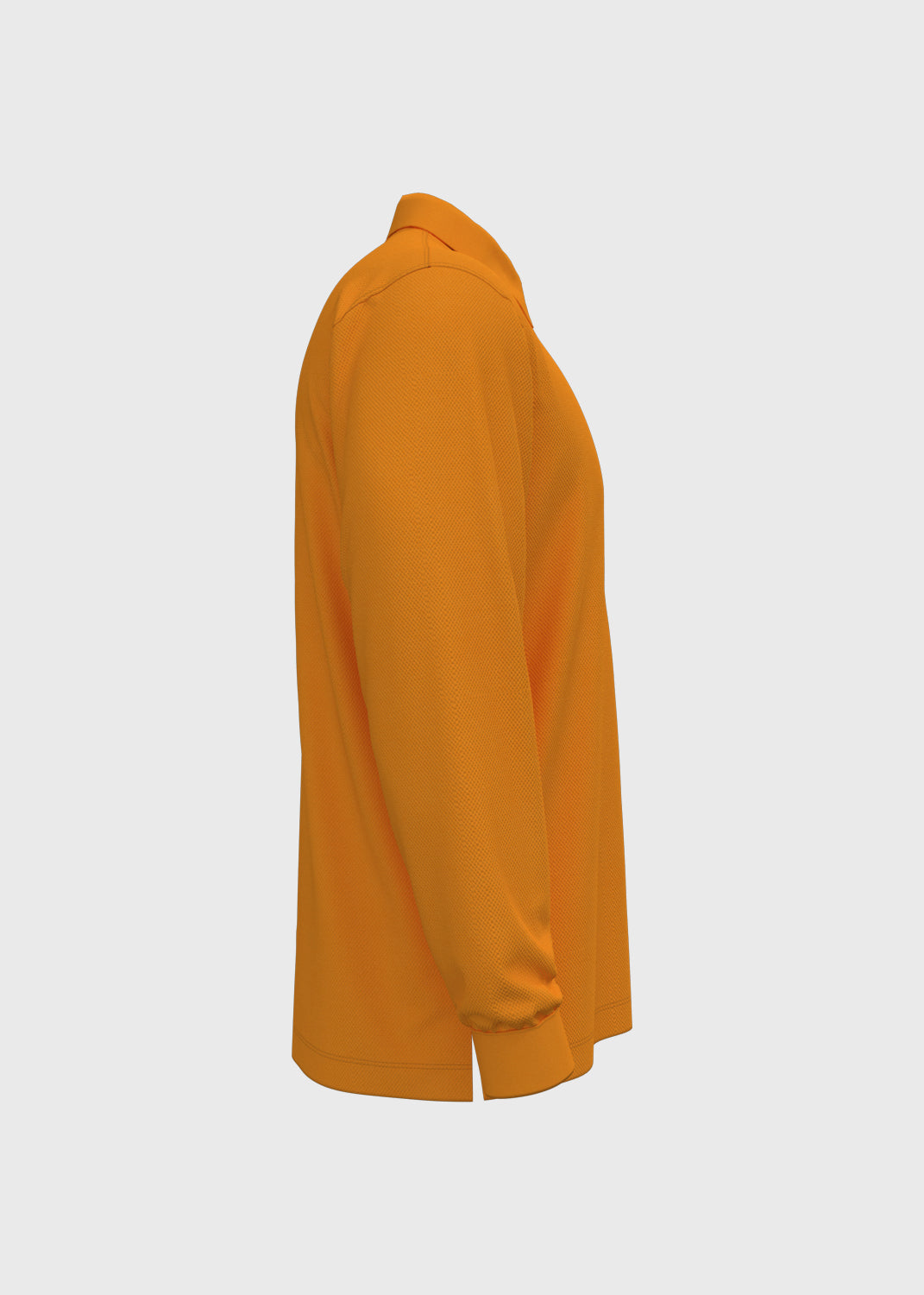 Long Sleeve Polo - Gold