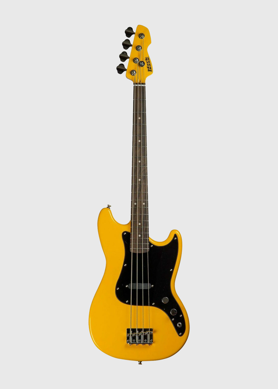 M-Master 4-String Electric Bass Guitar - Yellow