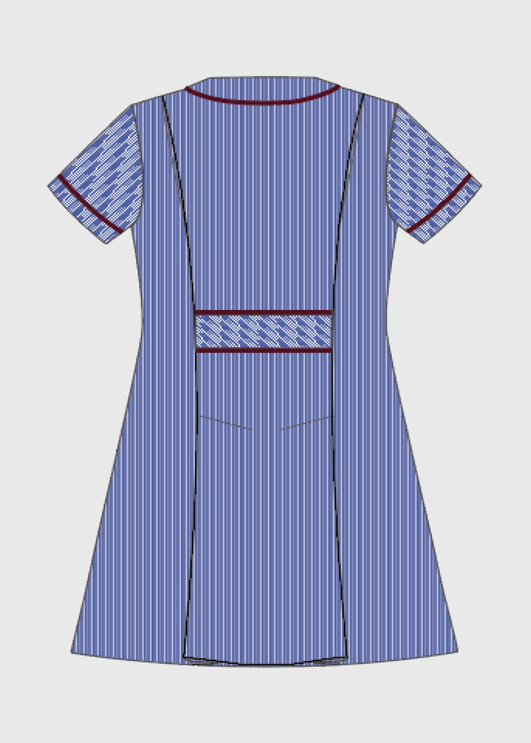Dress Summer w/ tie 7-10
