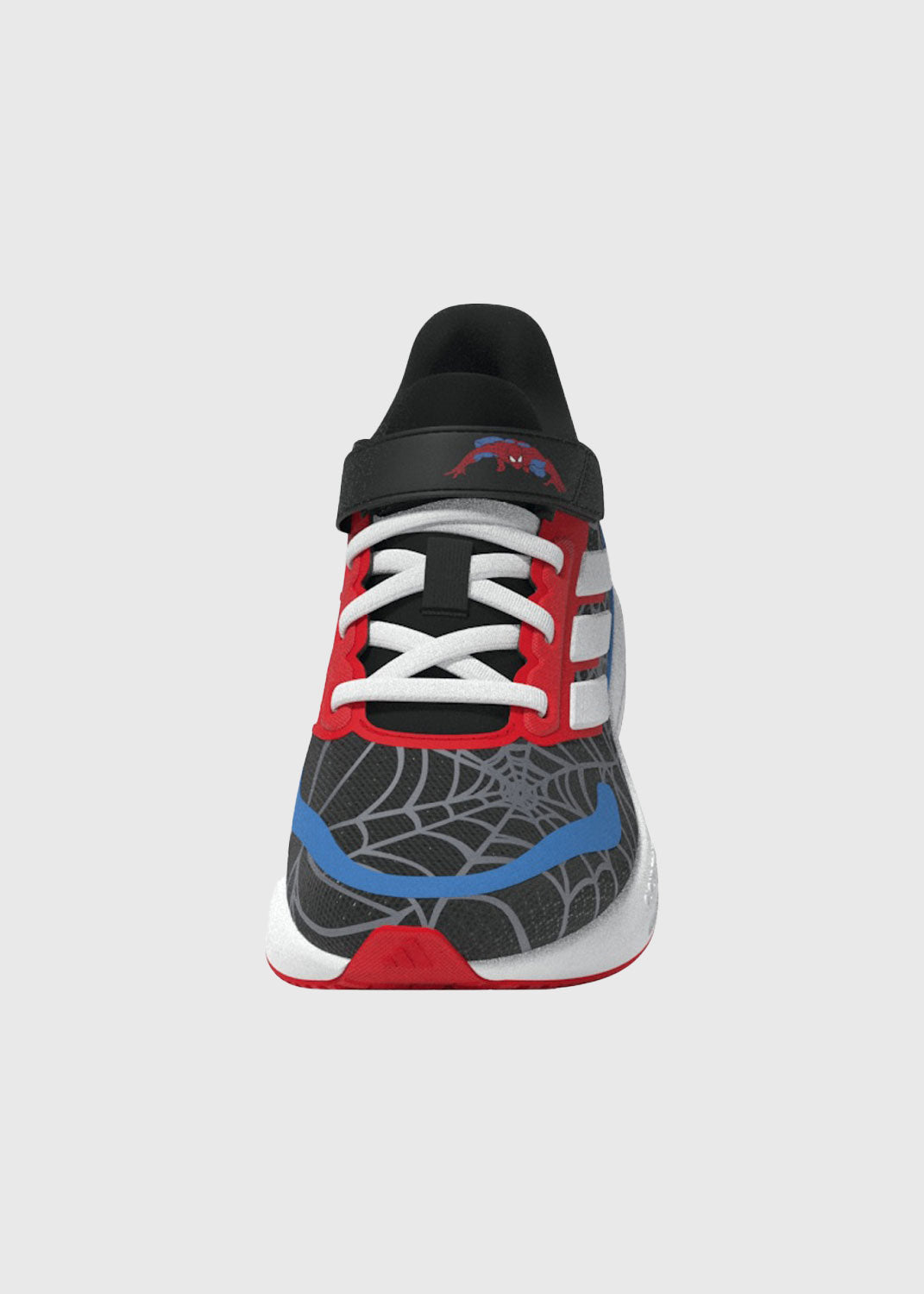 Marvel Spider-Man Runfalcon Kids Velcro Running Shoes – Black/Red