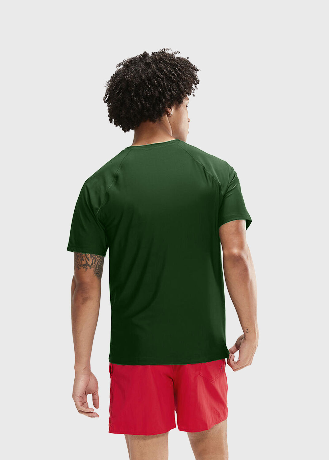 Men's Essential SS Rash Top - Bottle