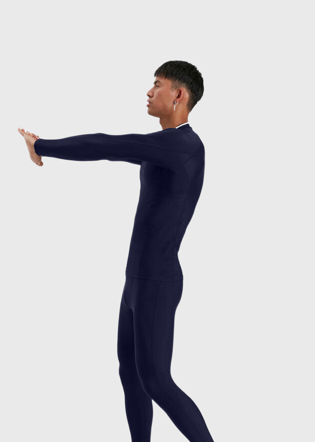 Men's Essential LS Rash Top - Navy