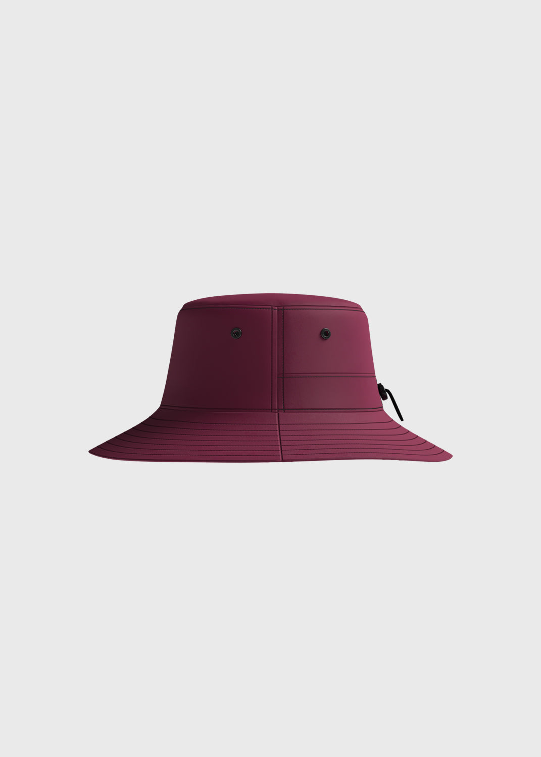 Microfibre Bucket Hat - Maroon