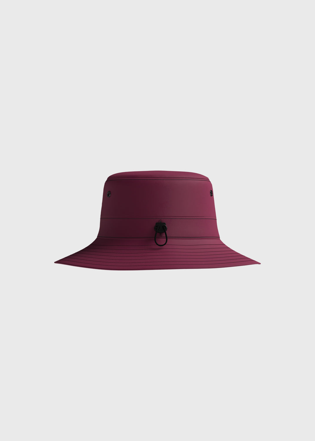 Microfibre Bucket Hat - Maroon