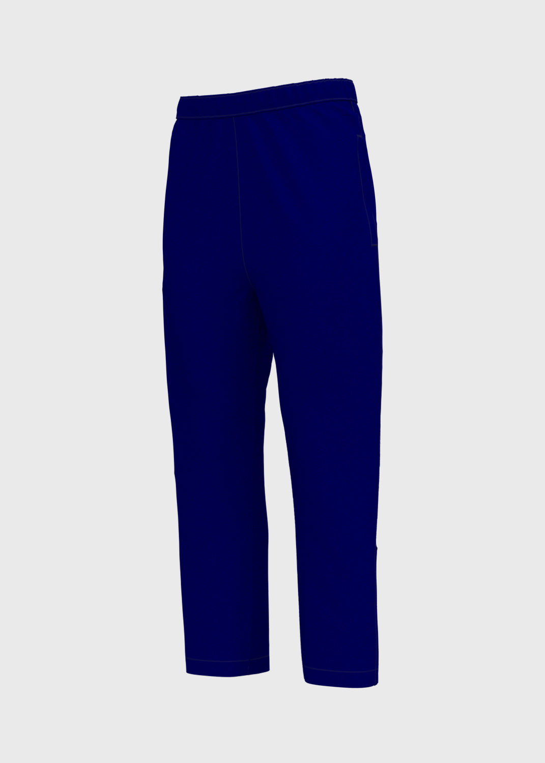 Microfibre Straight Leg Track Pant - Dark Royal