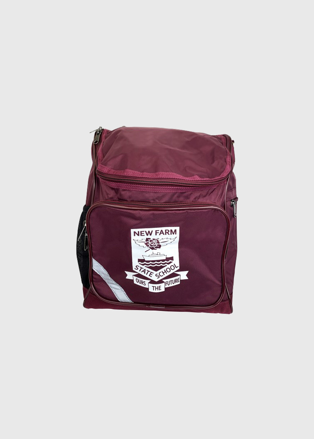 Bag Backpack Maroon with Logo L