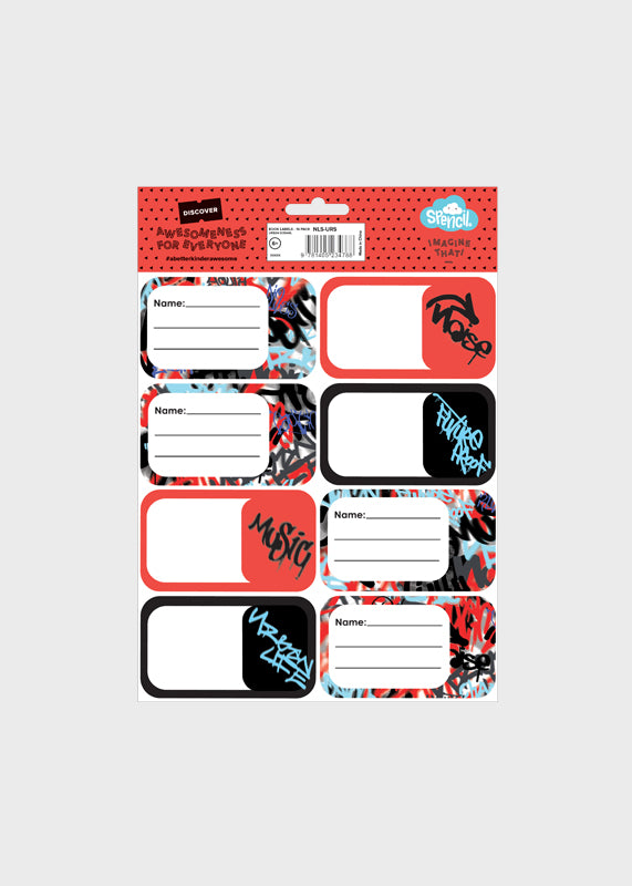 Book Labels - Urban Scrawl