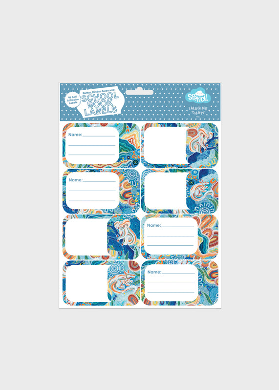 Book Labels - Wani-Wani Wantina
