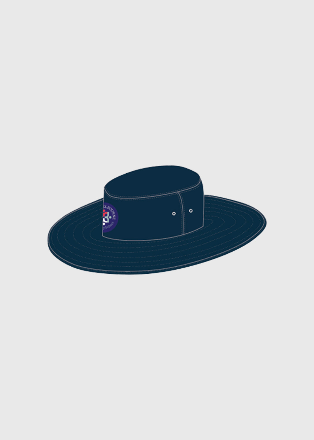 Hat Navy Logo