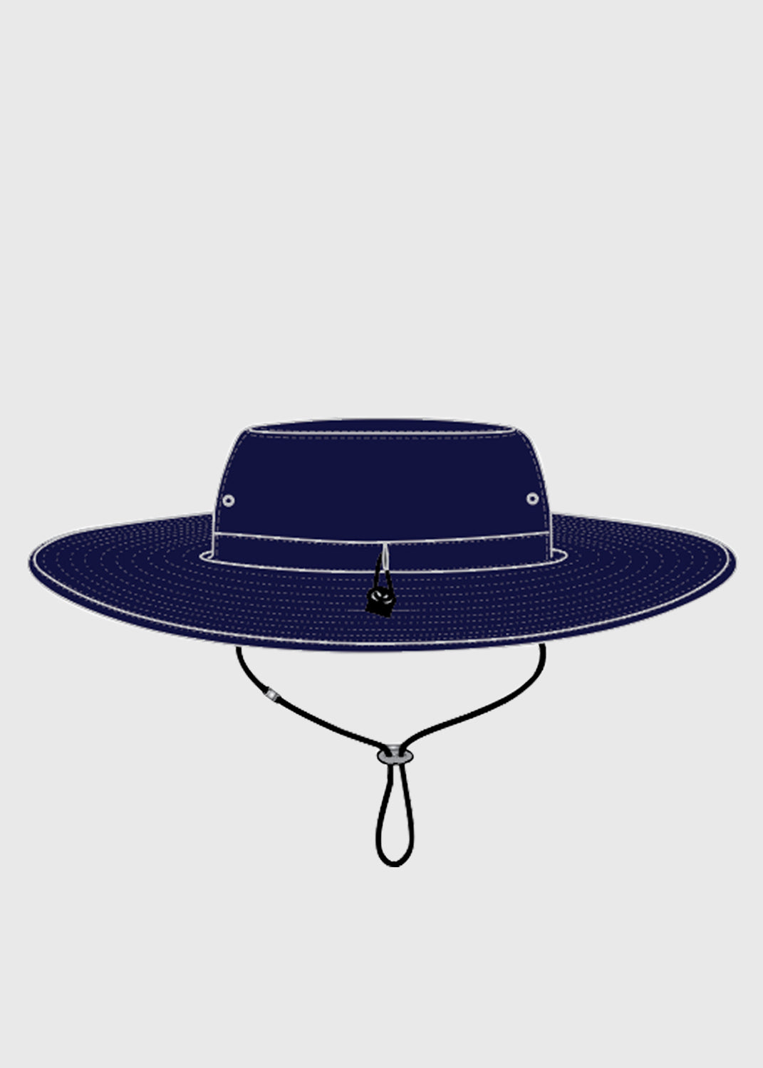 Hat Wide Brim Navy