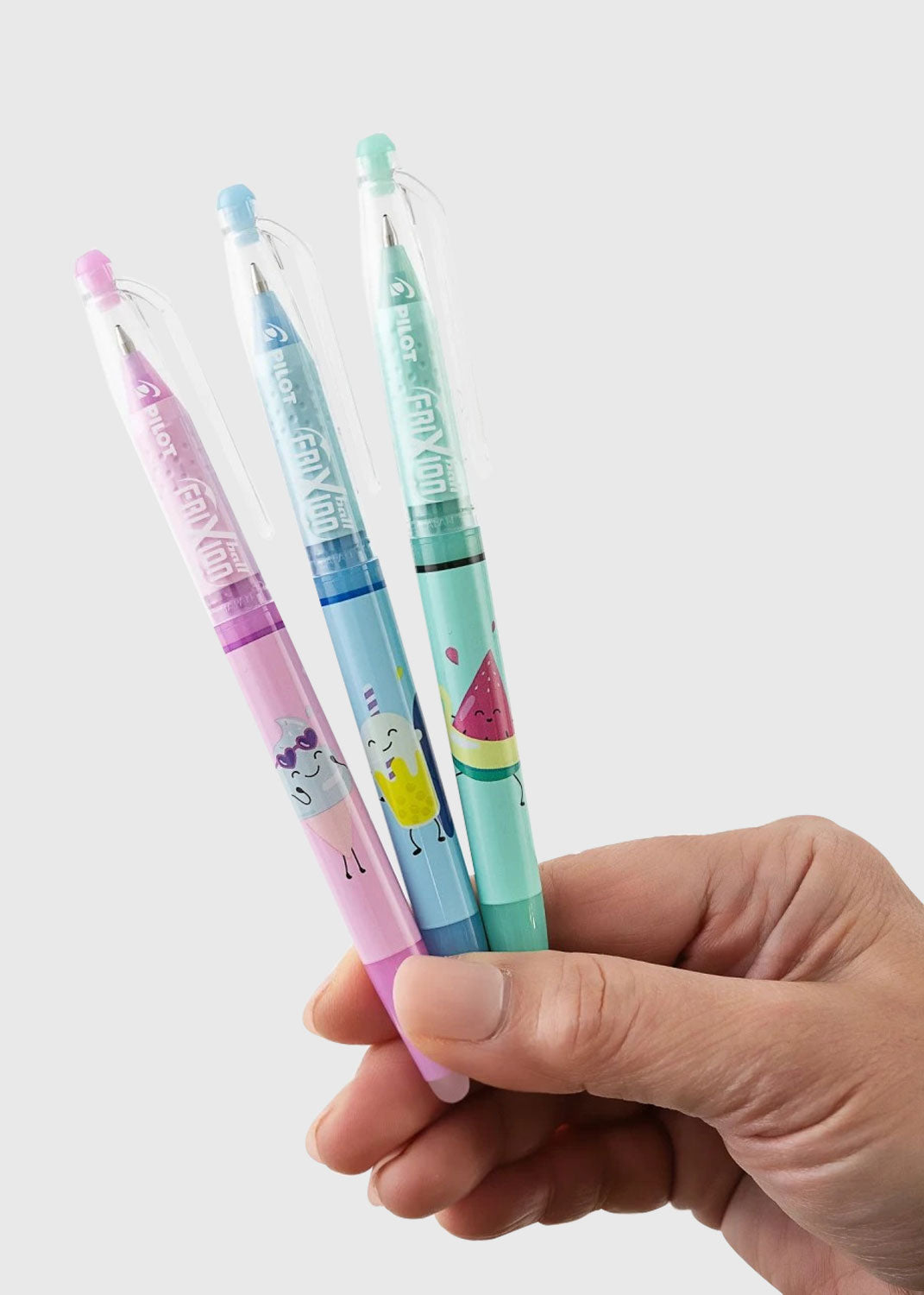 Pastel Green Fine Frixion Ball Pool Party Water Melon 0.7 - Black Ink