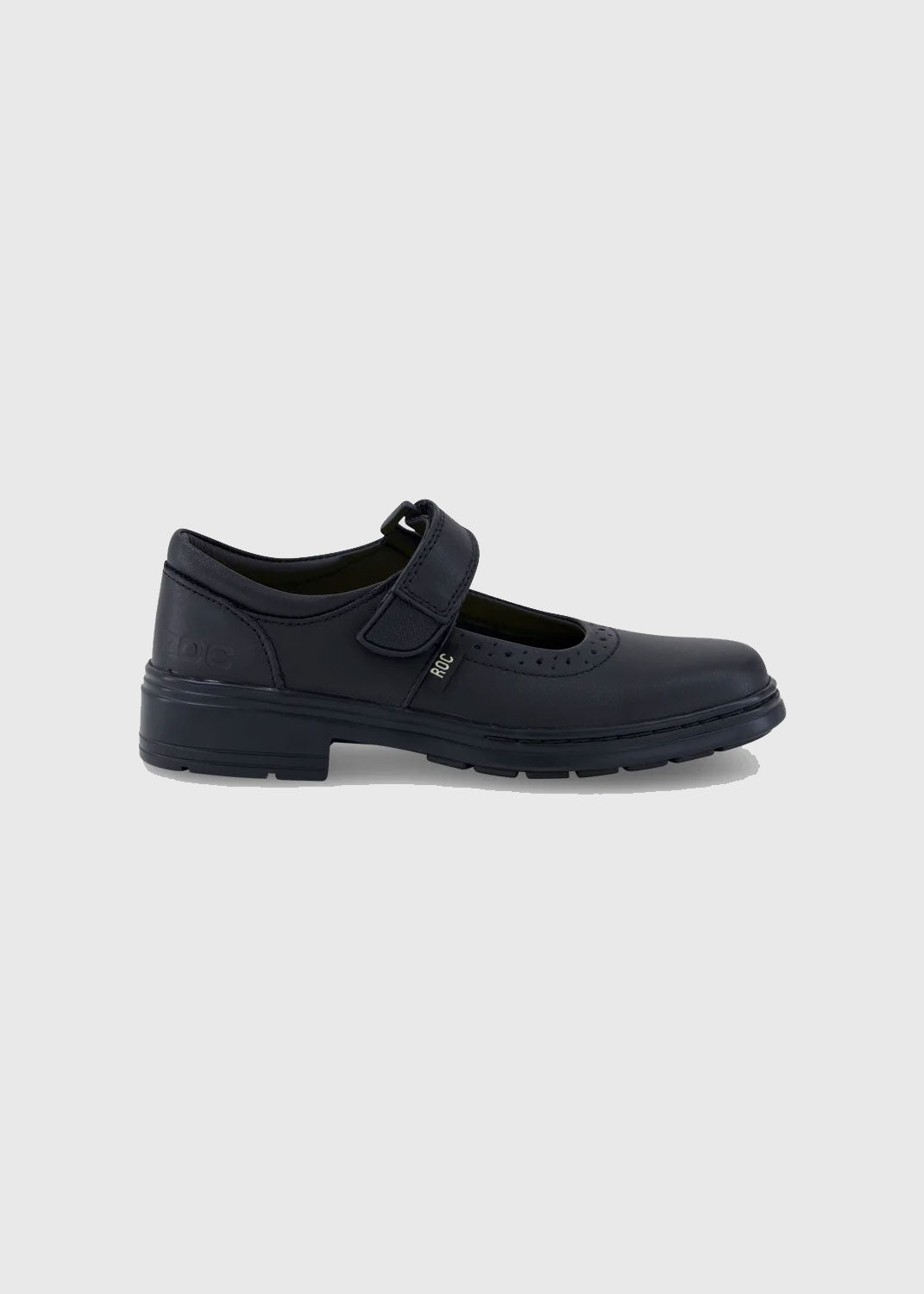 ROC Lauren Mary Jane School Shoe - Black