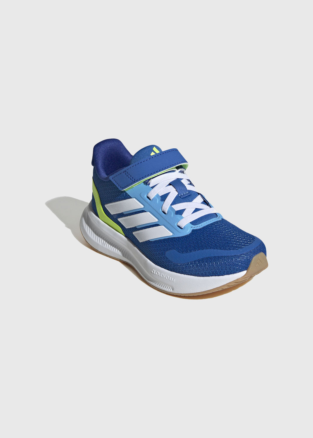 Runfalcon 5 Kids Velcro Running Shoes – Royal Blue/White