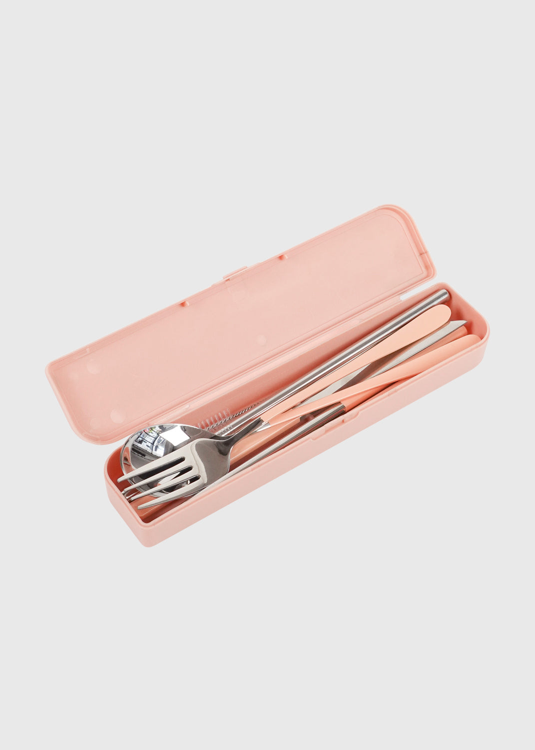 TSC Cutlery Set - Silver/Blush Handle (7 Piece)
