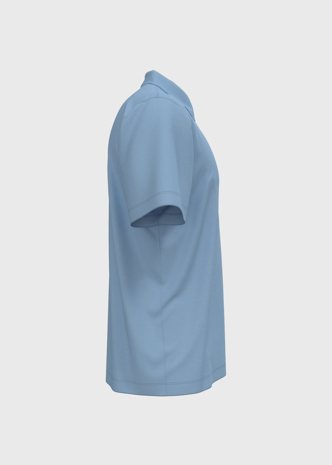 Short Sleeve Polo - Light Blue