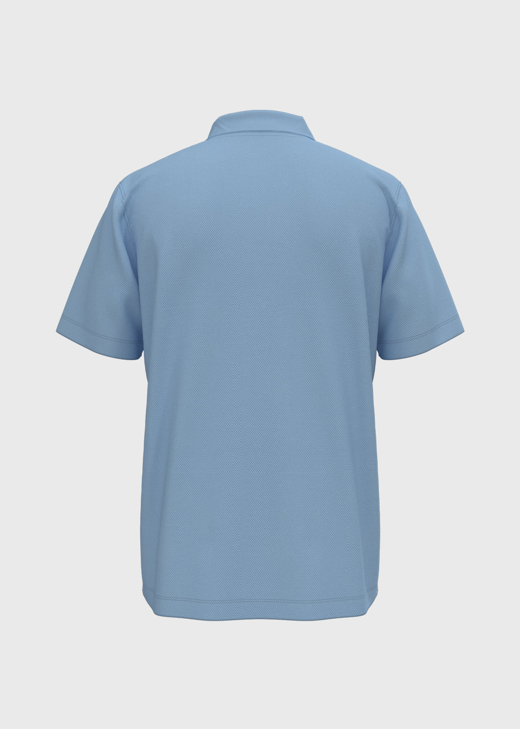 Short Sleeve Polo - Light Blue