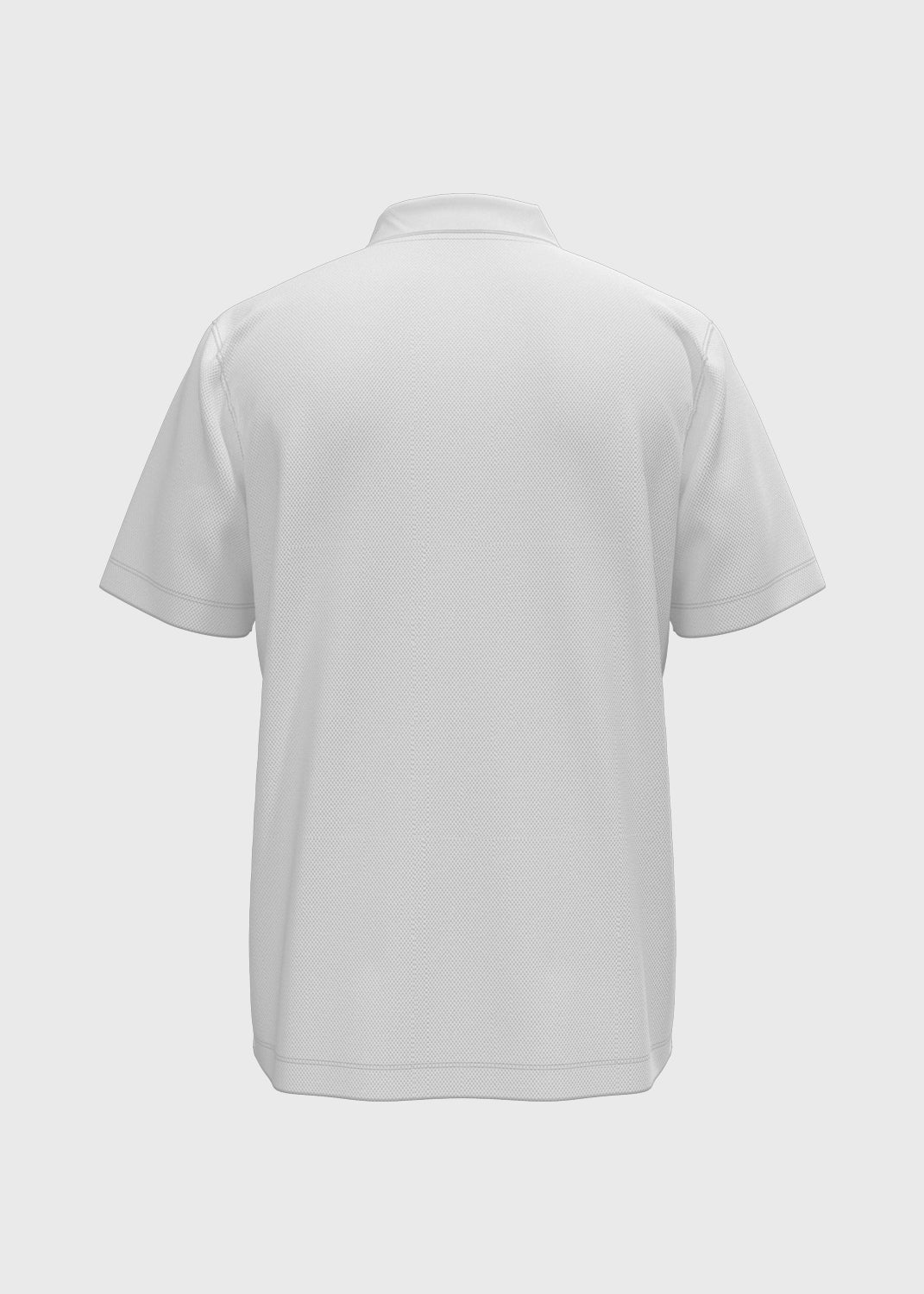 Short Sleeve Polo - White