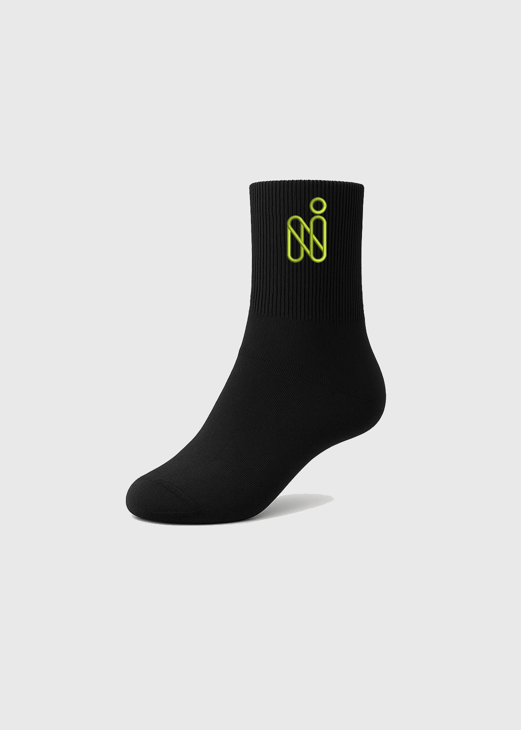 Sock Black Crew