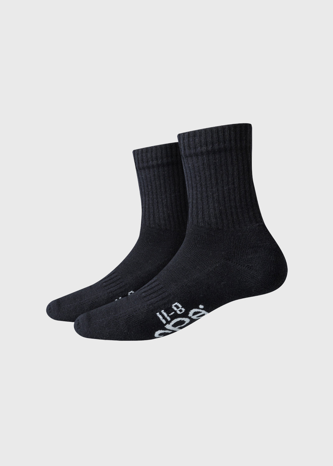 Socks Sport Crew (Black) 3pk