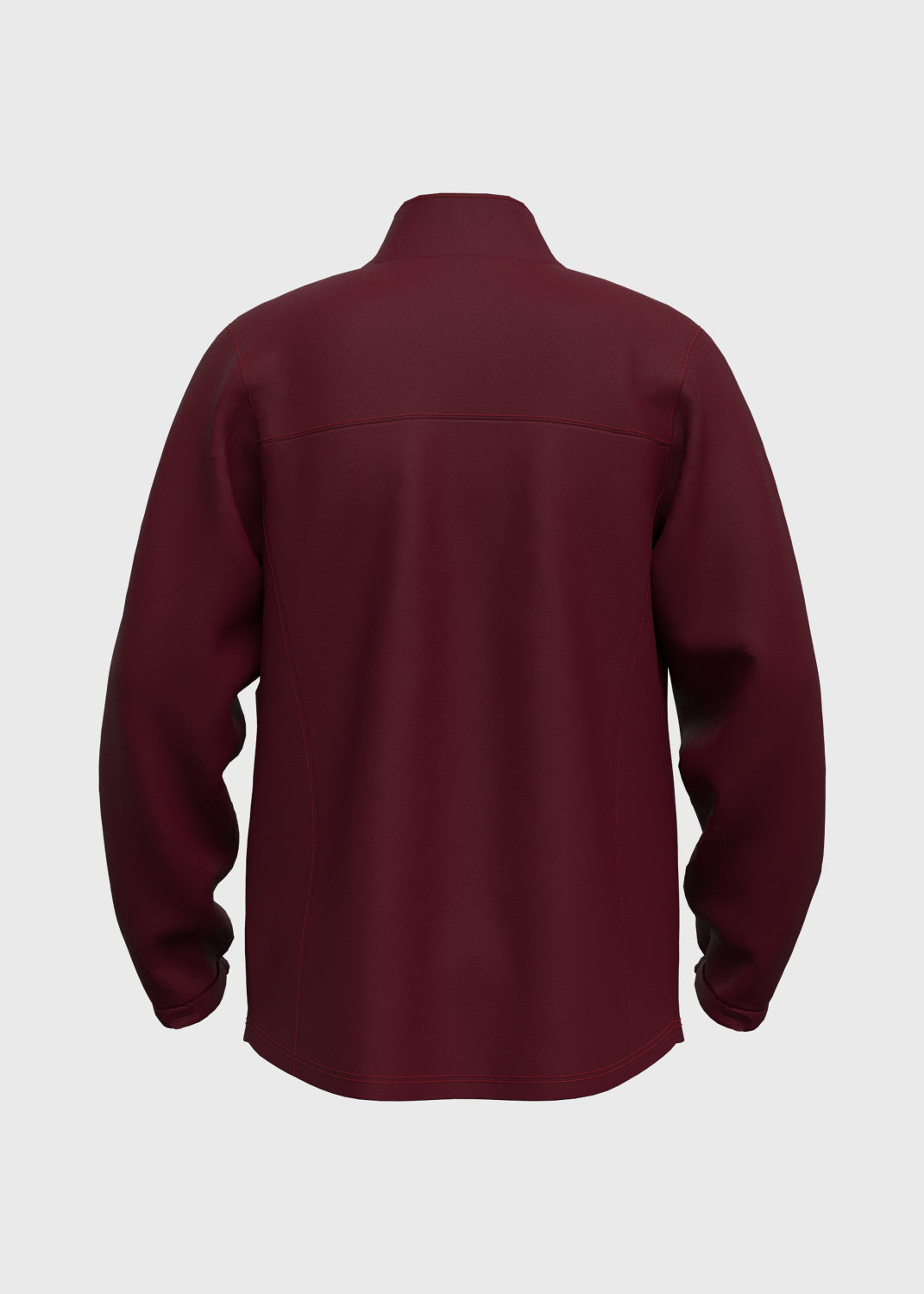 Softshell Jacket Set in Side Panel - Maroon