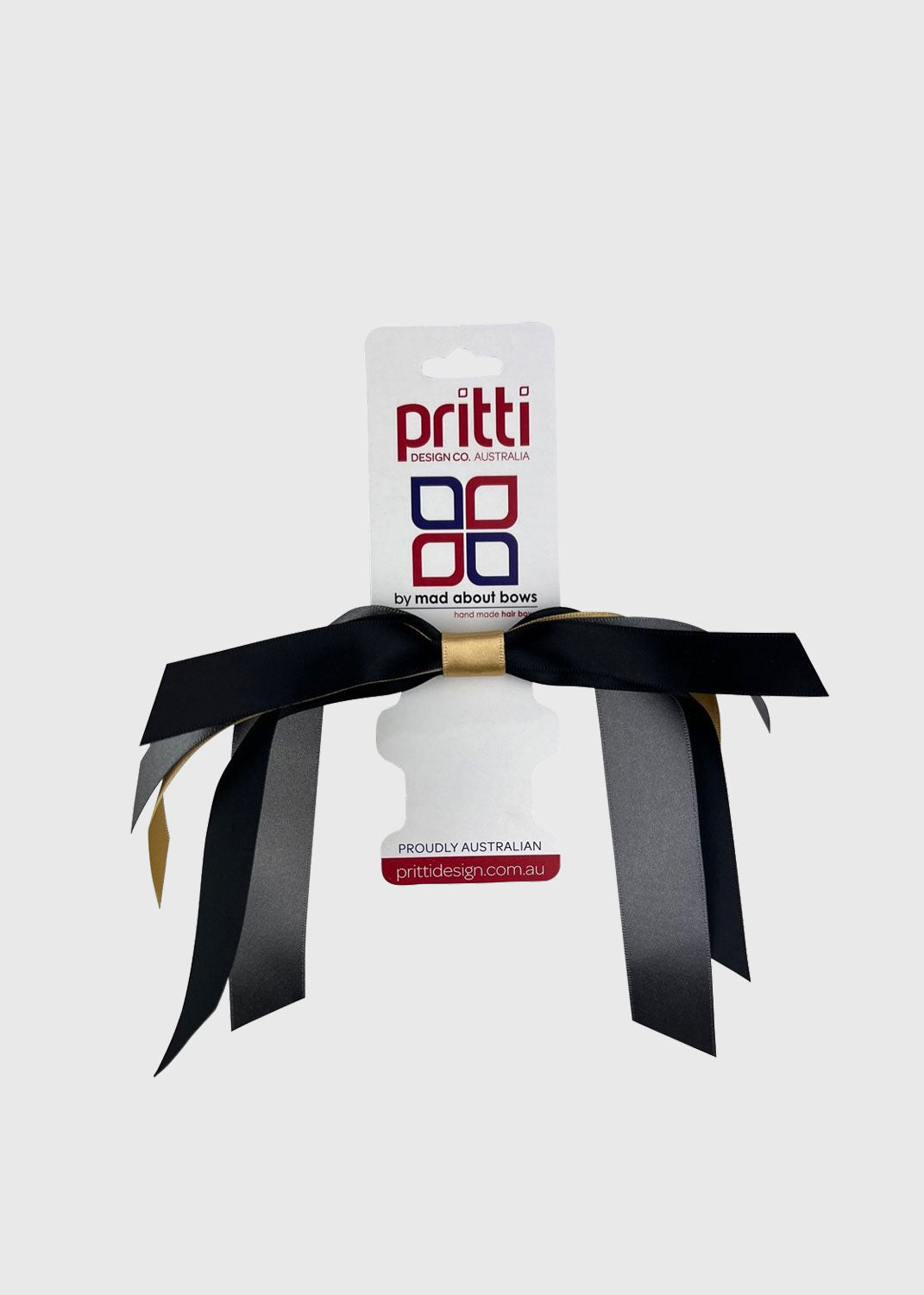 5 Layer Sports Ribbon Grey Honey Black