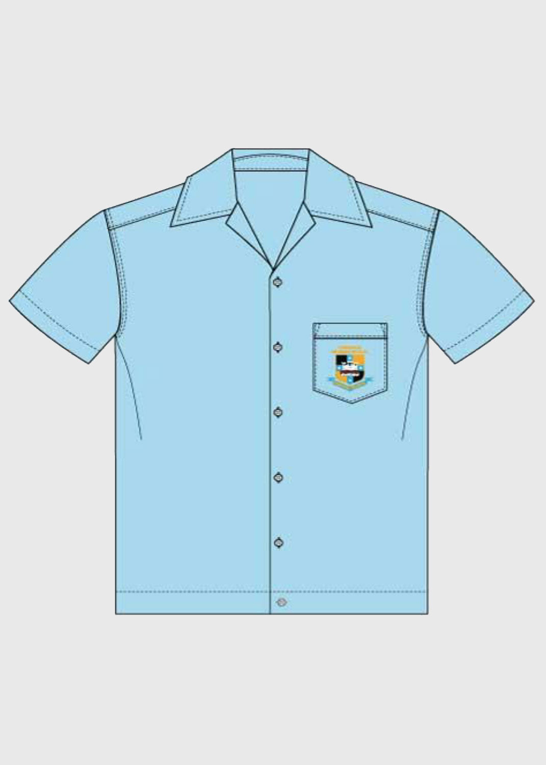 Shirt Junior Sky Blue