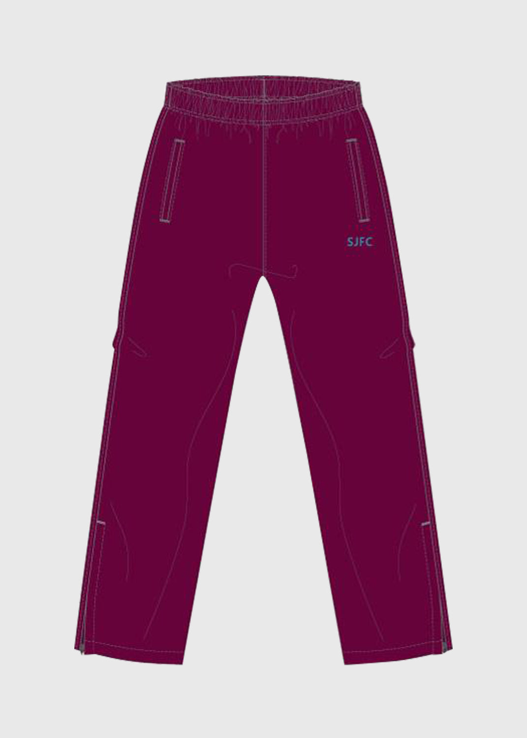 Winter Pant Track Maroon