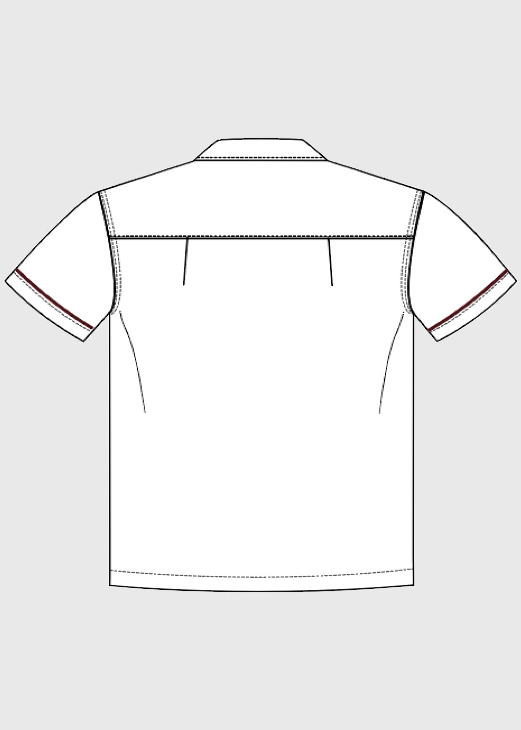 Shirt White Senior Boys 11-12