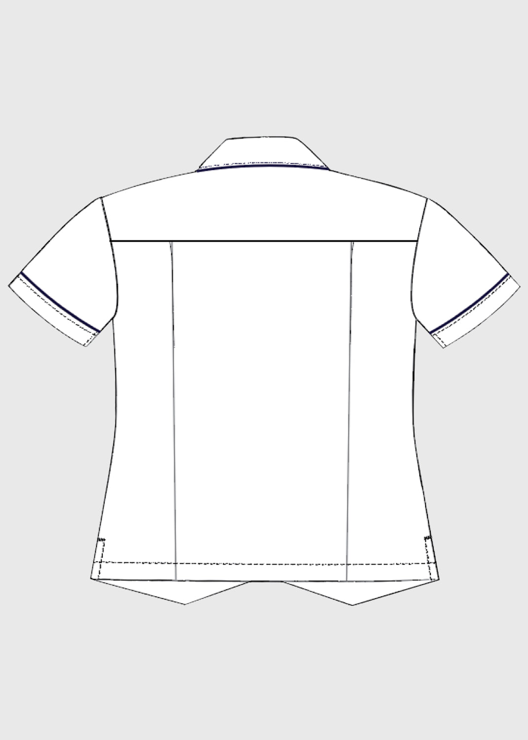 Blouse White Senior Girls