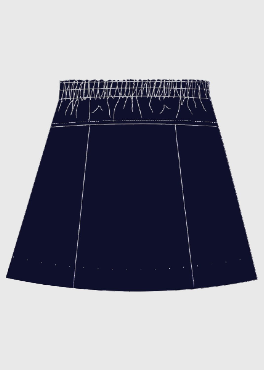 Navy Skort Sport