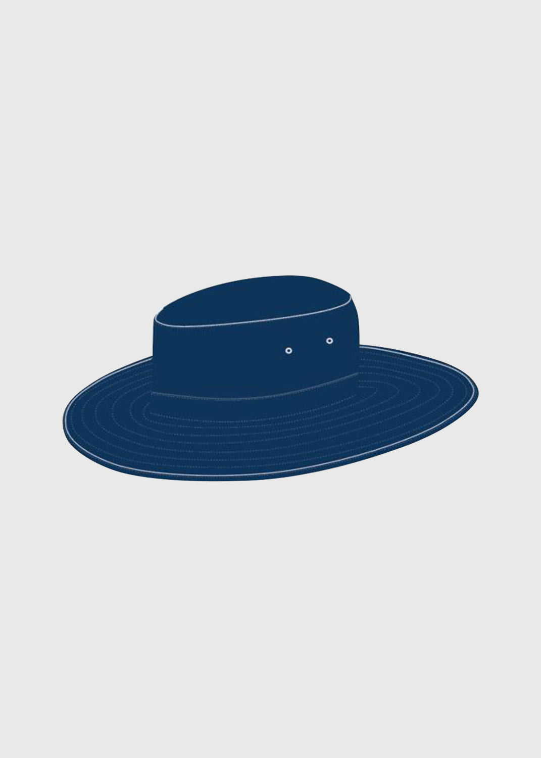 Hat Wide Brim Navy
